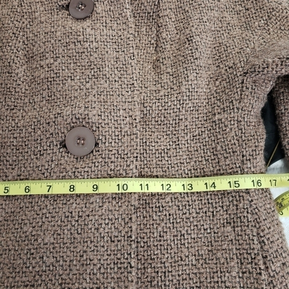 Vtg 40s Tweed Wool Fit & Flare Coat Young Craft from Kings Johnson City, TN Sm - Picture 13 of 17